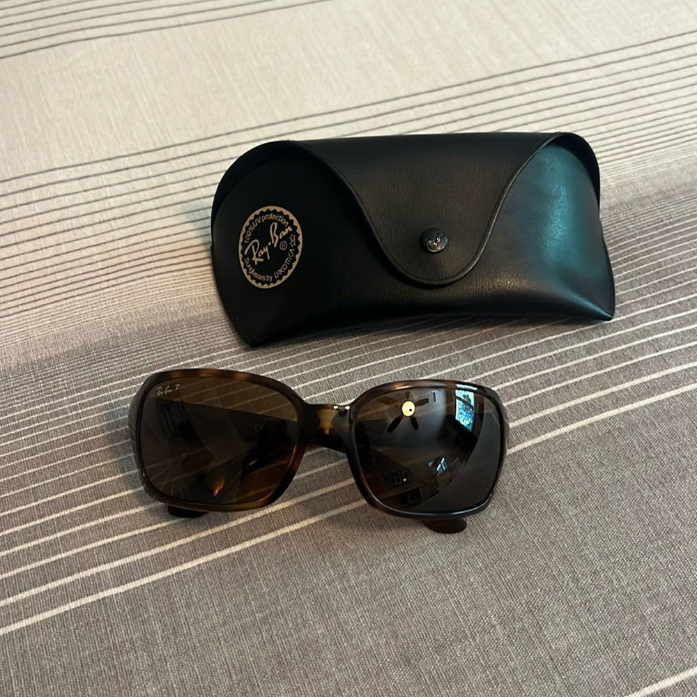 Polarized Ray Ban 4068 Glasses Havana Brown